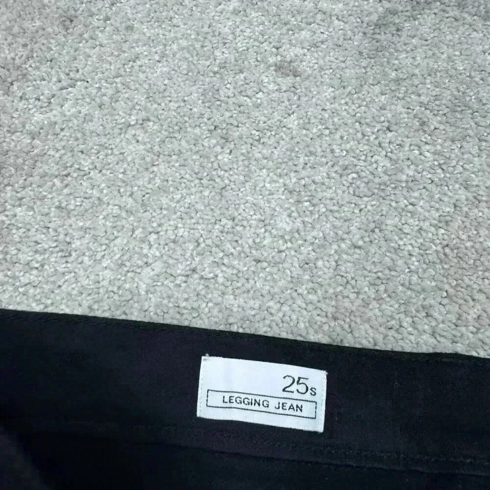 Gap Legging Jeans Black Pockets Women’s Size 25 Short - Picture 12 of 13